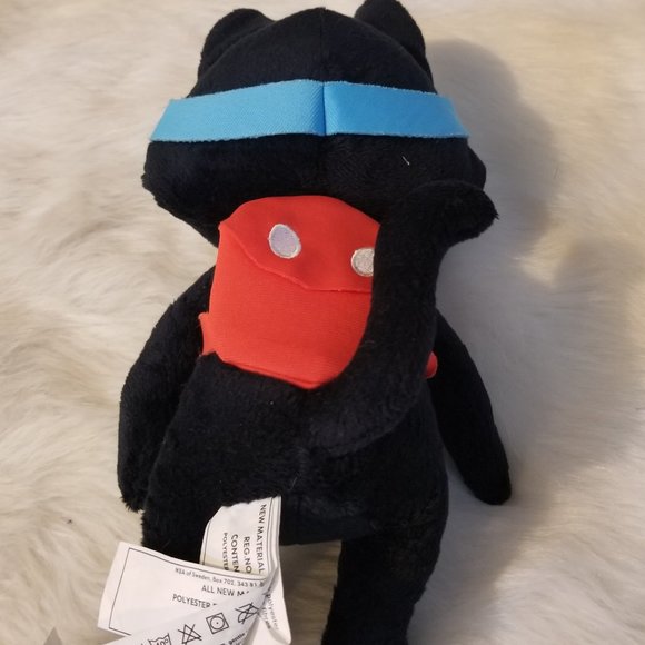 IKEA Plush Cat with Backpack & Goggles - Picture 3 of 4